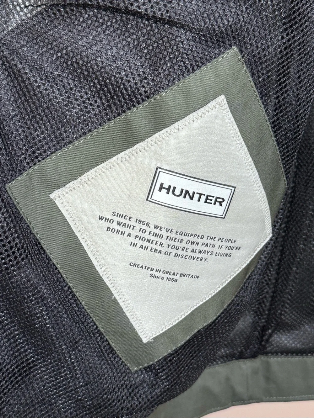 Hunter Women's Hooded Coat in Olive - Picture 11 of 15